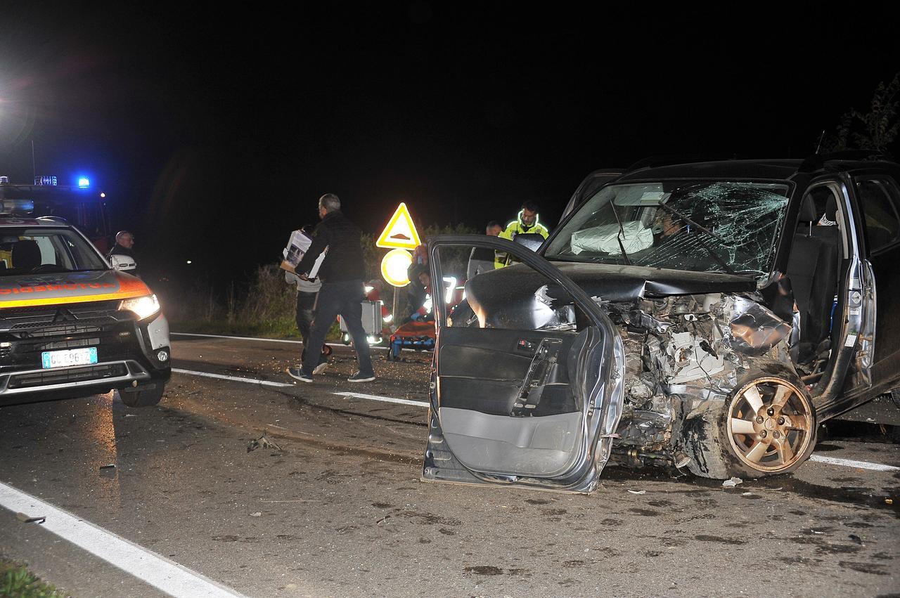 
	L'incidente (foto Grassi)

