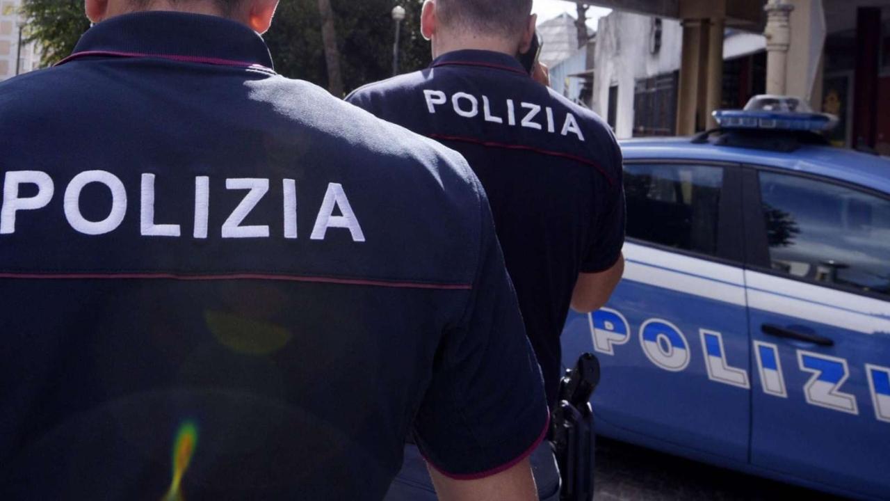 Sul posto è intervenuta la polizia di Stato (Foto di repertorio)