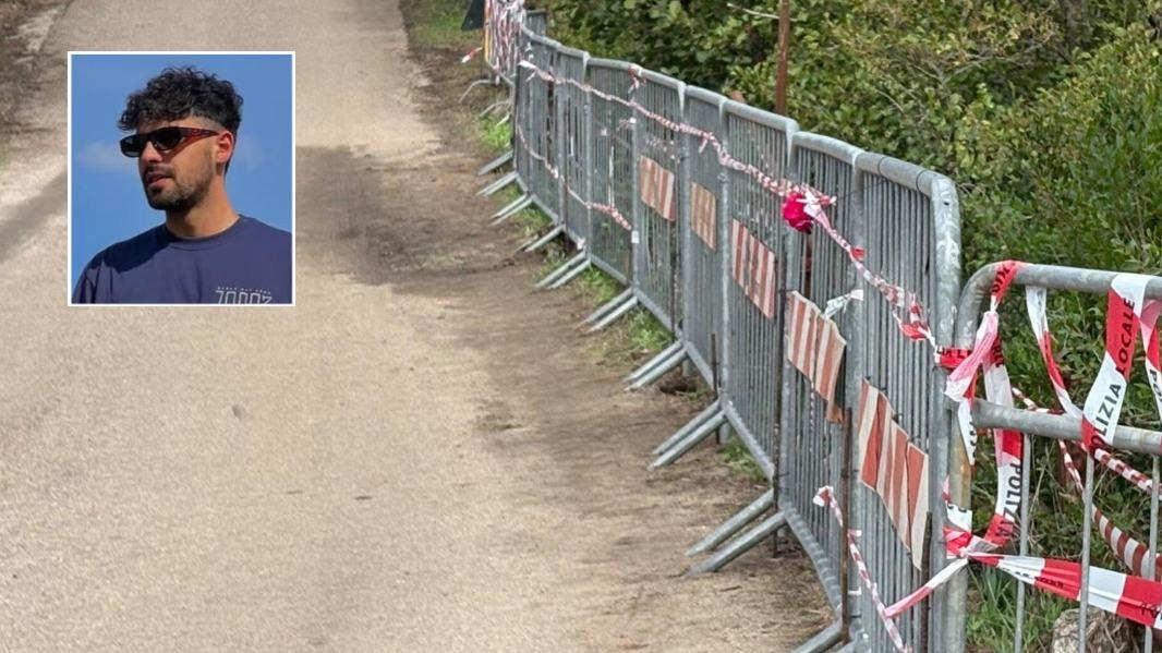 Morte di Omar Masia, transennato il ponte da cui l’auto è precipitata