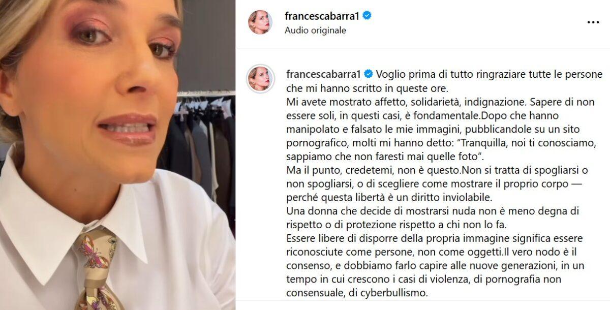 Anche Francesca Barra tra le vittime dei siti sessisti: cosa è il nuovo blog scoperto dalla Polizia postale