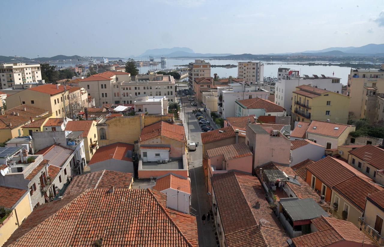 Una veduta panoramica di Olbia