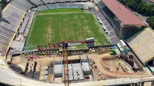 I cantieri al Franchi