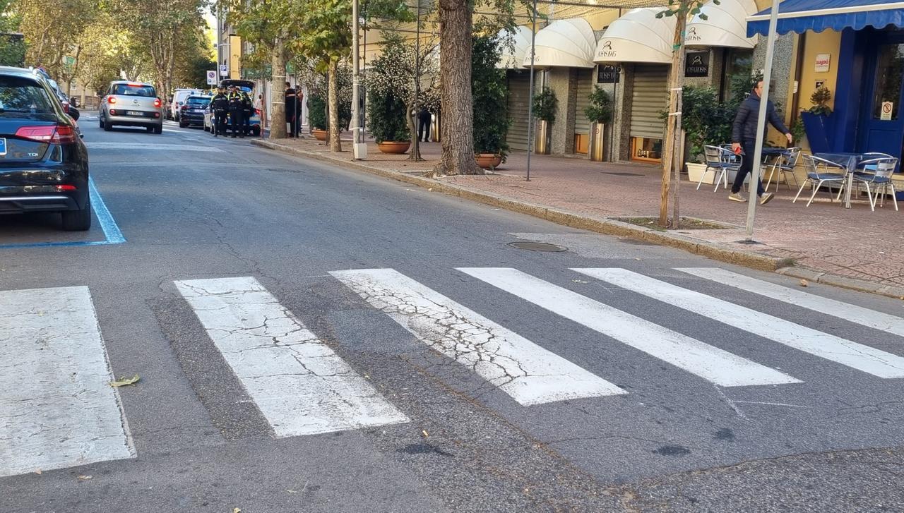 
	Il punto in cui &egrave; avvenuto l'incidente<em> (foto Massimo Locci)</em>

