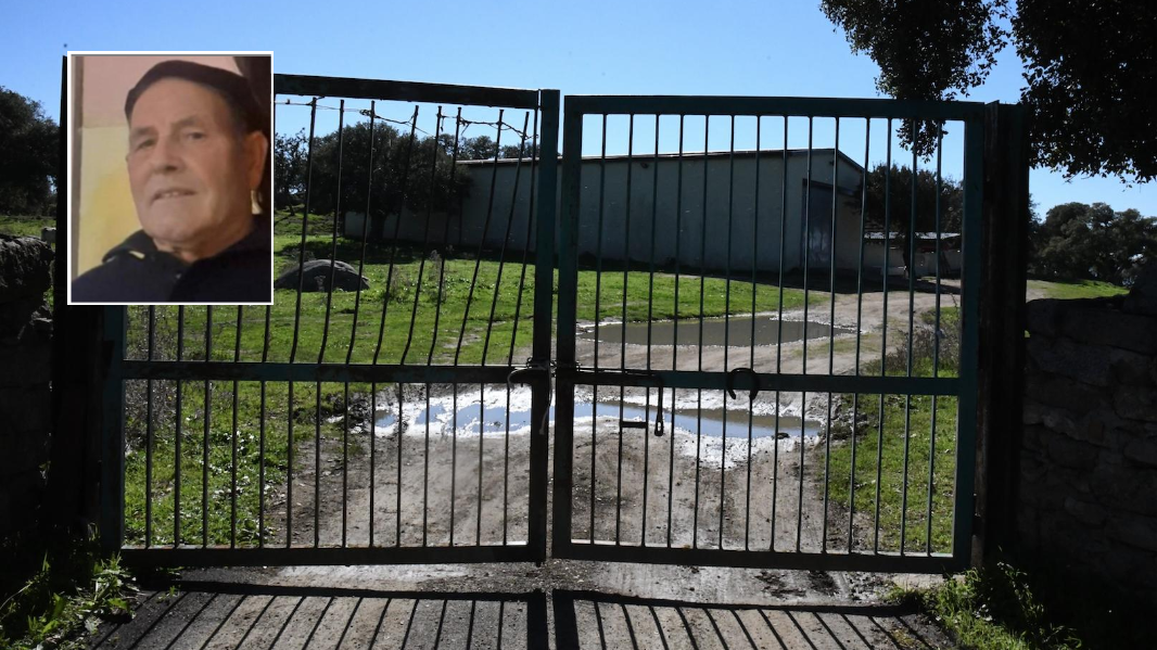 Esperino Giobbe e l'azienda agricola in cui è avvenuto l'omicidio