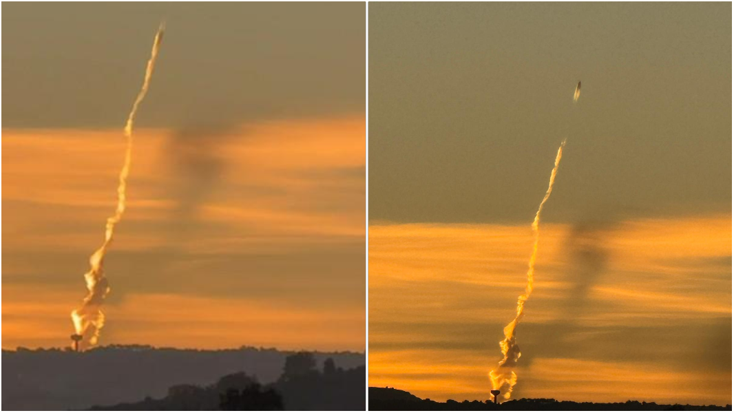 «Ho visto un missile nel cielo tra Porto Torres e Sassari» – VIDEO