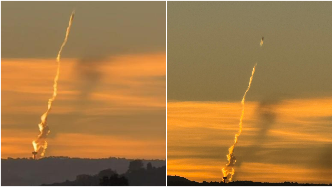 «Ho visto un missile nel cielo tra Porto Torres e Sassari» – VIDEO