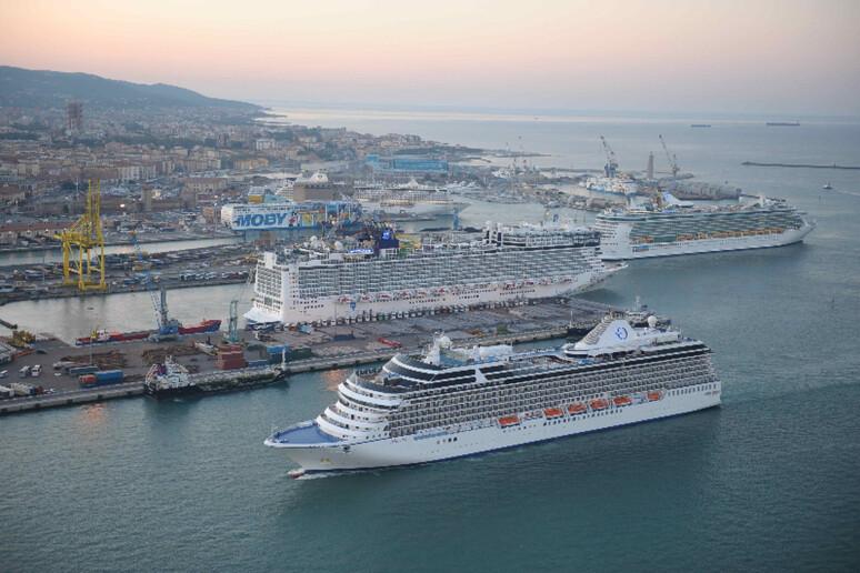 
	Il porto di Livorno (foto d'archivio)

