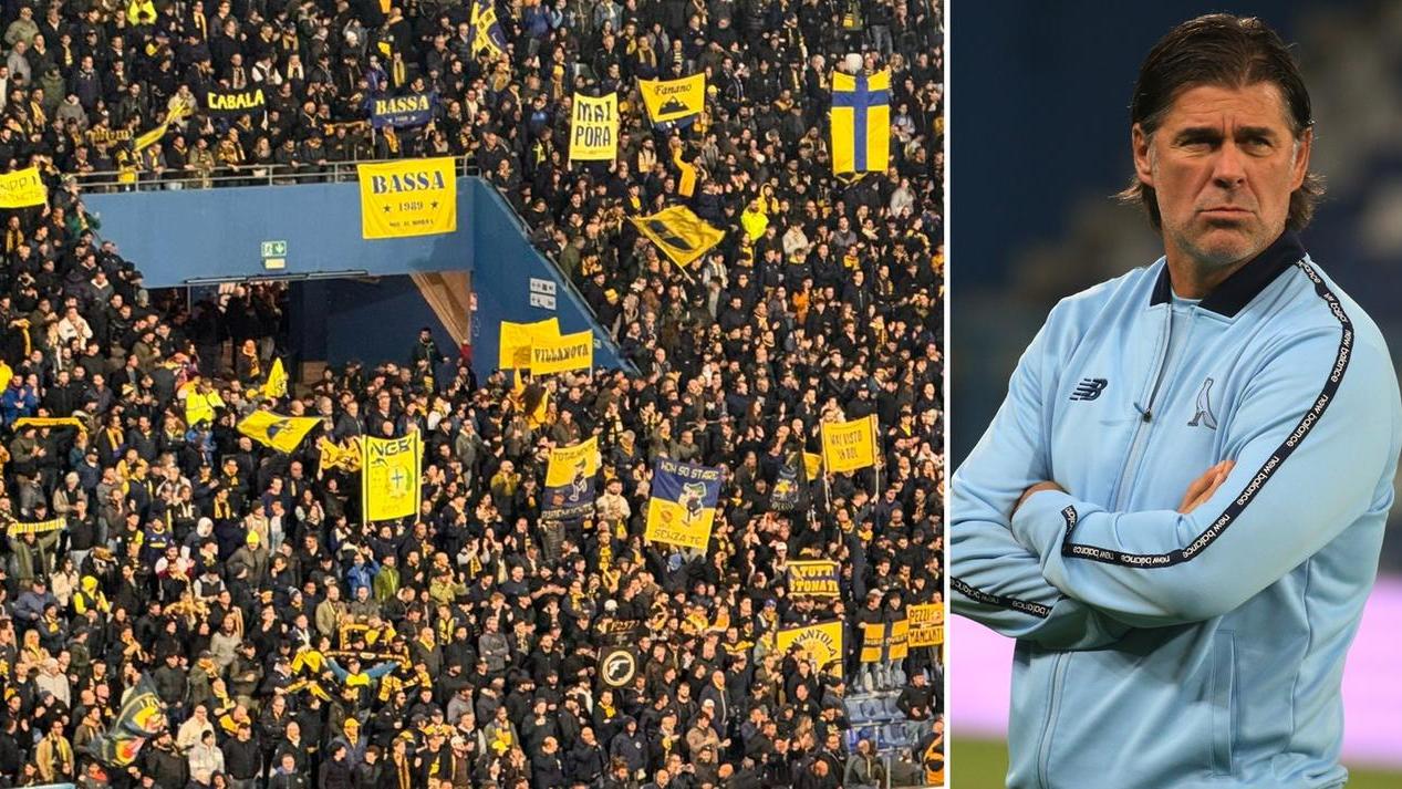 I tifosi del Modena a Reggio e Andrea Sottil