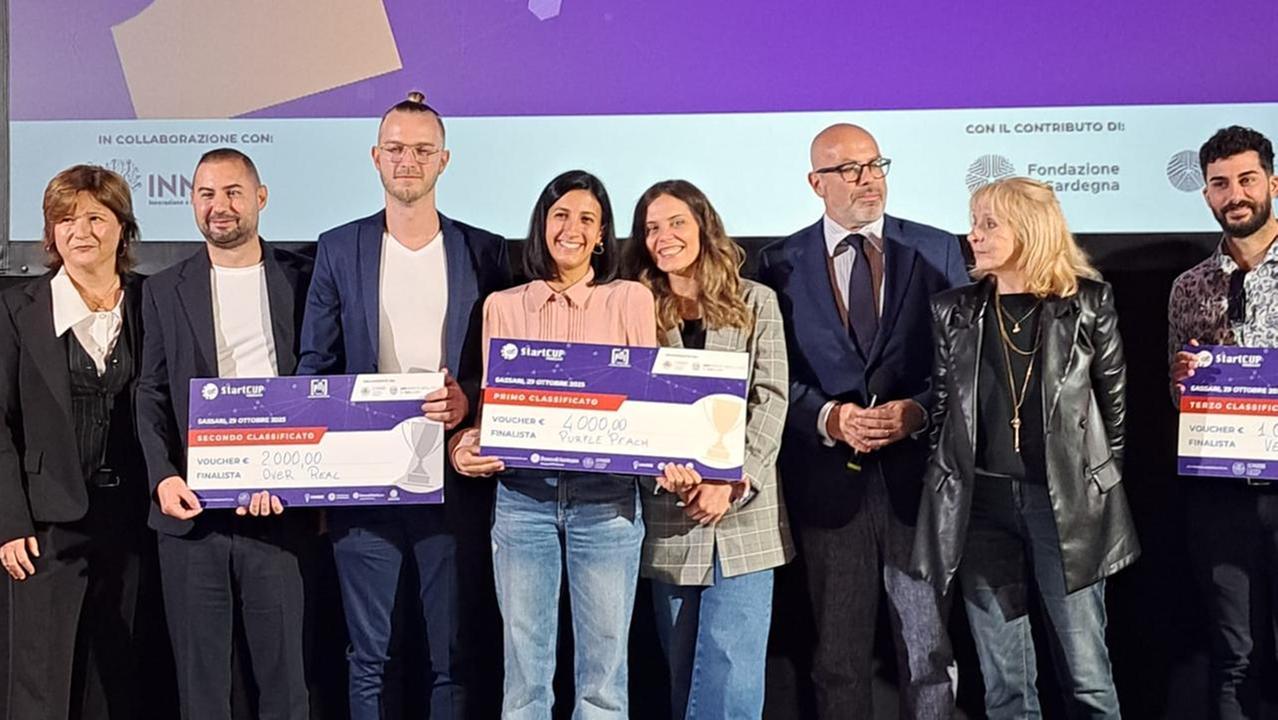 Purple Peach vince la Start Cup Sardegna 2025