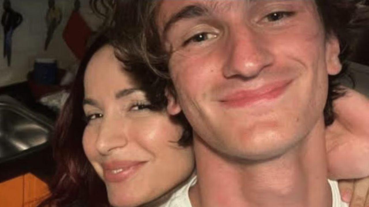 Andrea Delogu in foto col fratello 