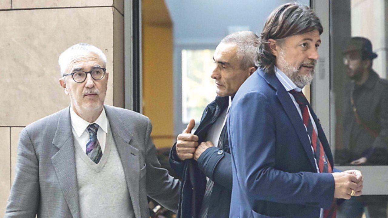 
	L&rsquo;avvocato delle parti civili e i due difensori di Seung&nbsp;

