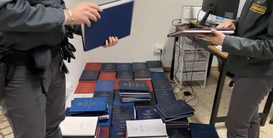 Il blitz delle Fiamme gialle