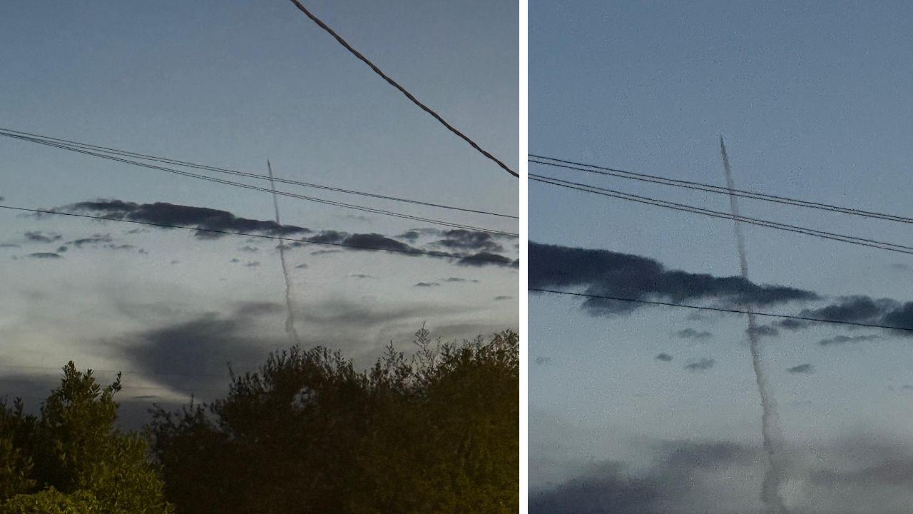 Un altro “razzo” nel cielo sardo, arriva una nuova segnalazione: «Non era un aereo» – VIDEO