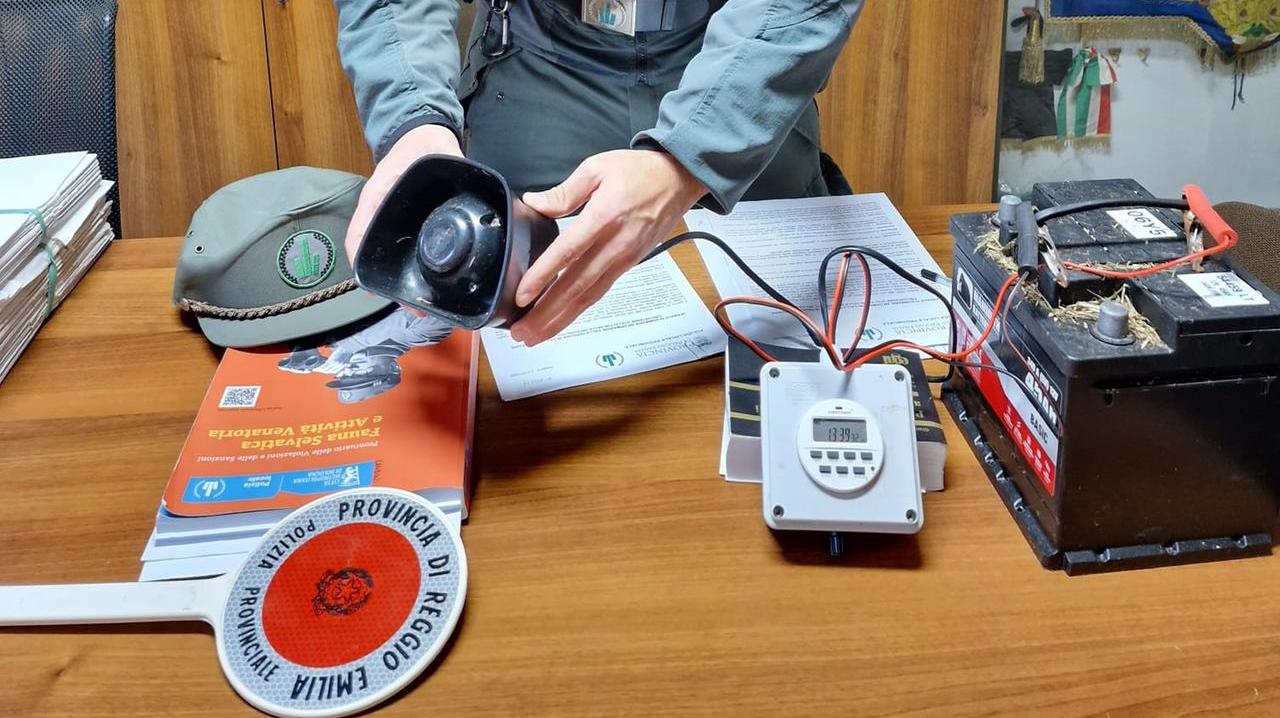 Il richiamo sequestrato 