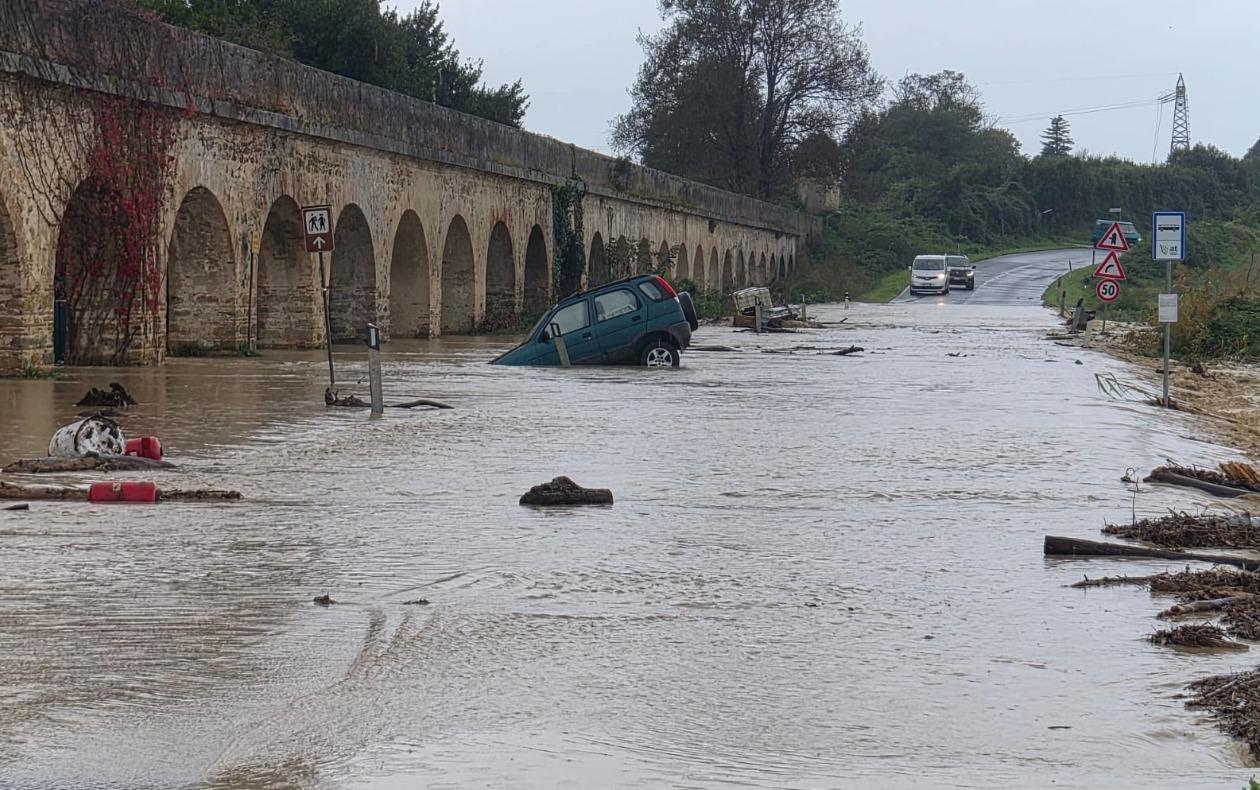 
	Livorno, via della Sorgenti (foto Meteo Gruppo)

