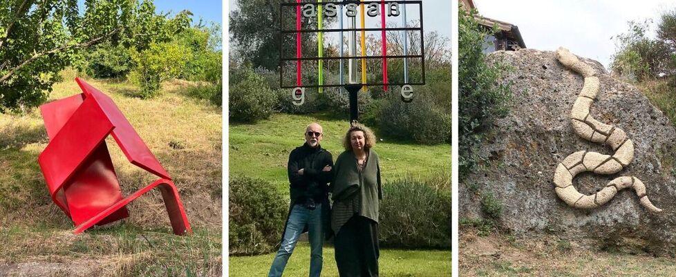 A Sovana c'è un giardino d'arte che parla livornese: il progetto di Stefania Toso
