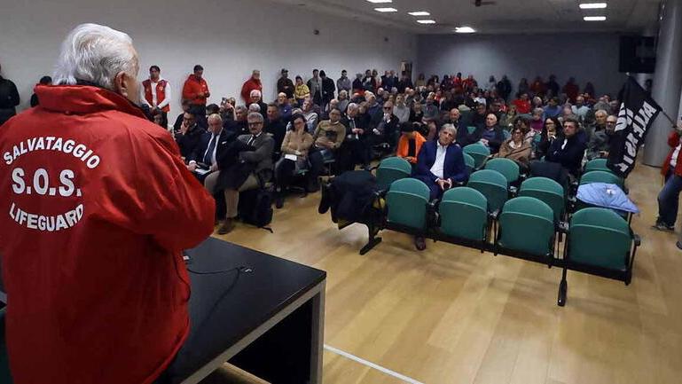 Un’assemblea dei balneari sulla questione Bolkestein (foto d’archivio)