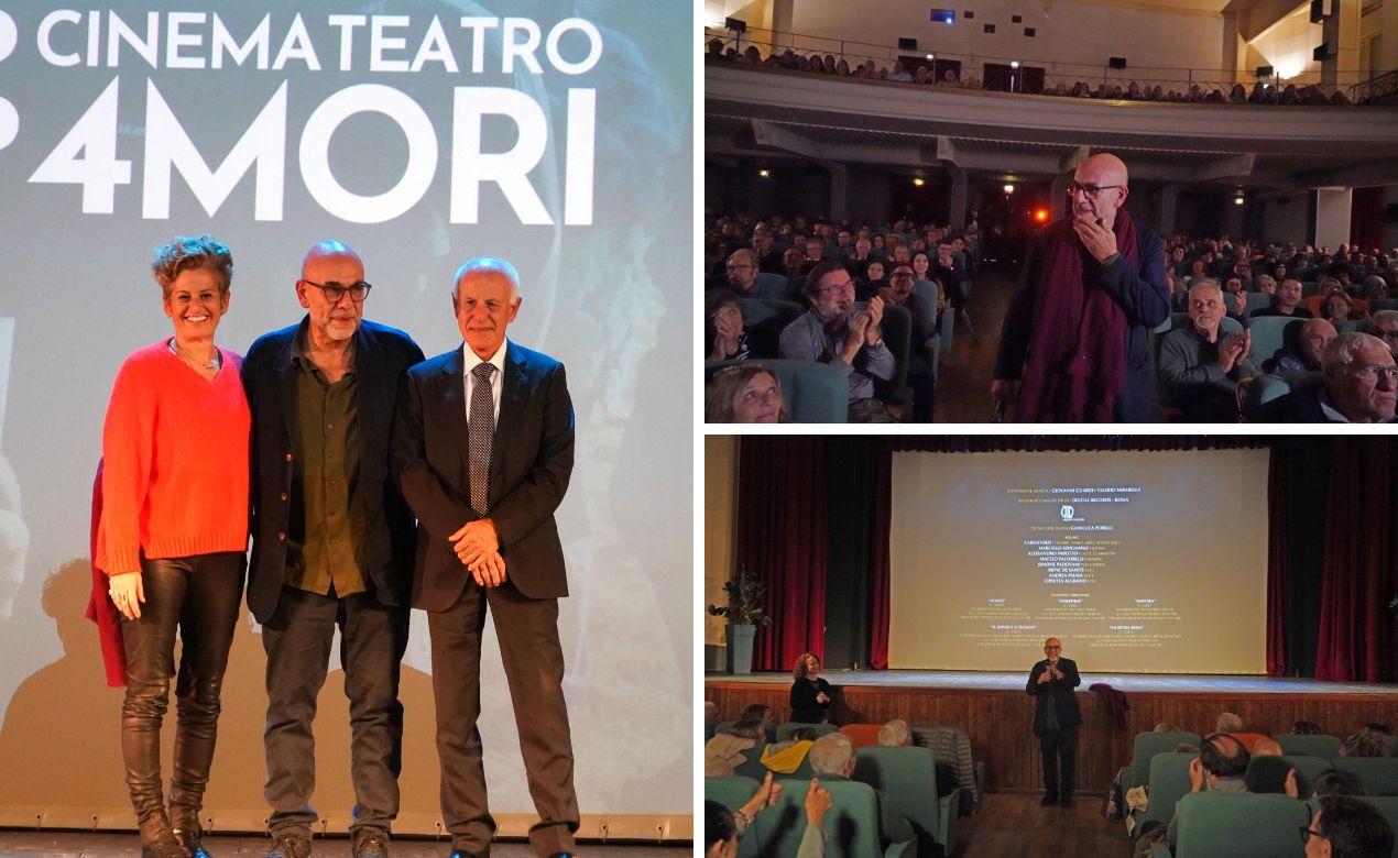 
	La "prima" del nuovo film di Paolo Virz&igrave; ai 4 Mori (fotoservizio Stick)

