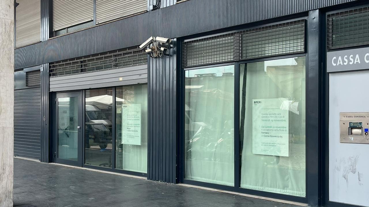 Addio sportelli bancari, in 8 anni chiuse 80 filiali a Ferrara