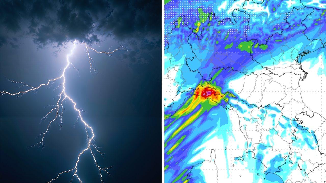 A destra il modello del Cmt per domenica mattina