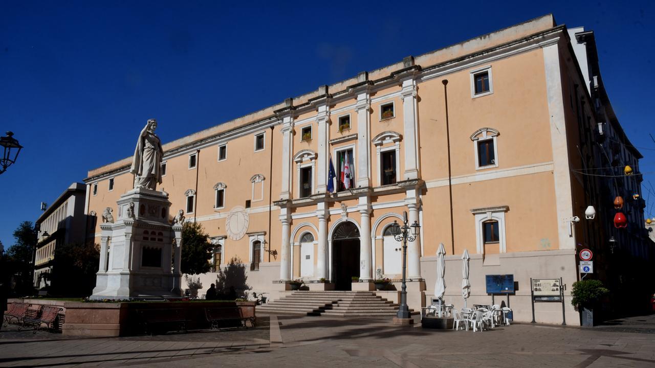 Oristano il Palazzo degli Scolopi sede del Comune