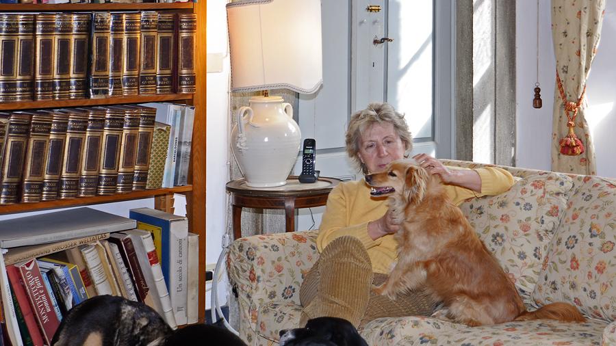 La scrittrice Francesca Duranti 