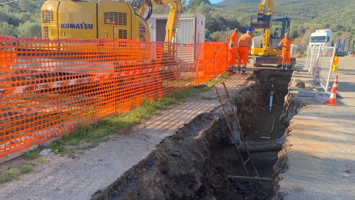San Teodoro, completata la nuova rete fognaria nelle borgate