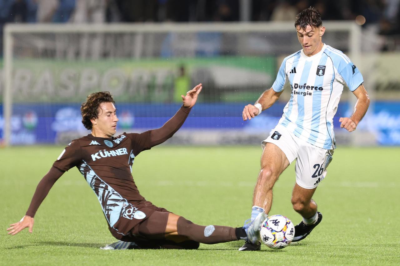 
	Un'azione del match

