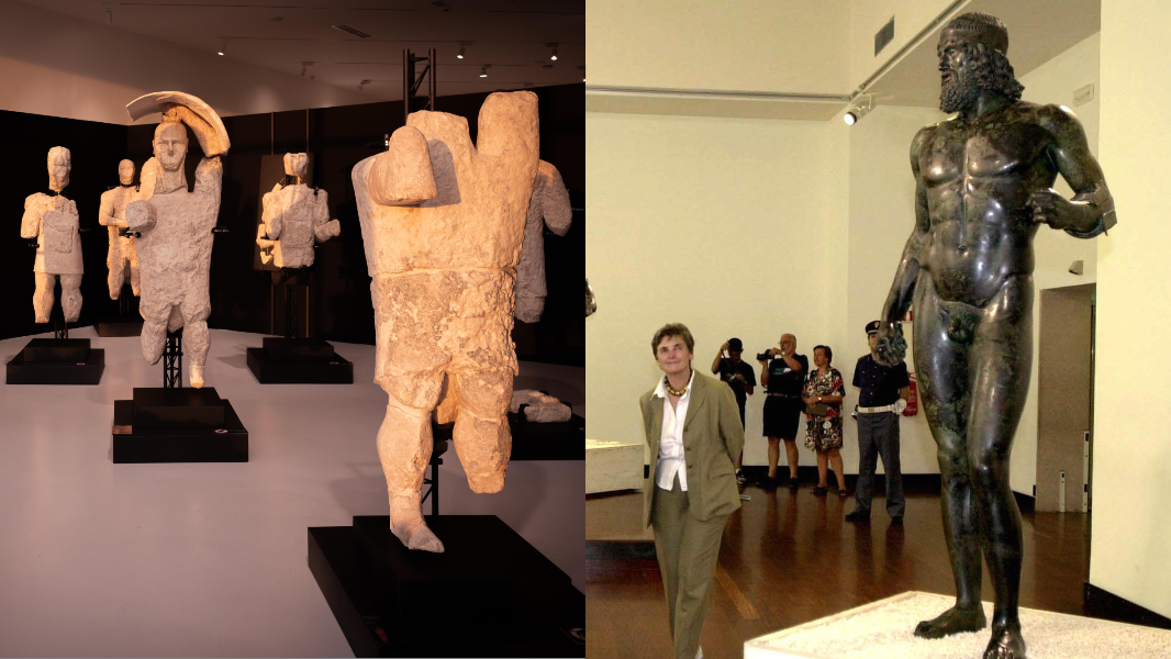 I Giganti di Mont’e Prama e i Bronzi di Riace insieme: verso una mostra nel 2026