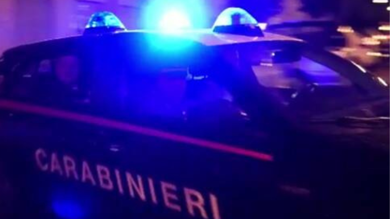 
	Sul posto i carabinieri


