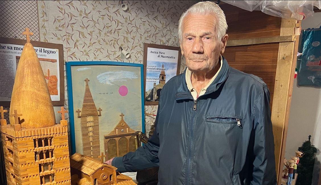 “Beppino”, il modellista di Massenzatica che ridona vita al legno