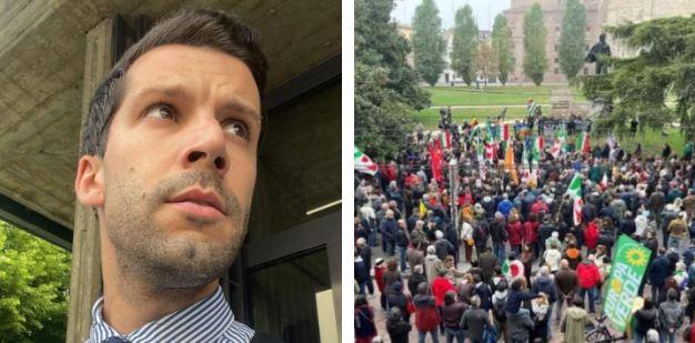 Cori fascisti a Parma, è reggiano il presidente di Gioventù Nazionale sospeso: ecco di chi si tratta
