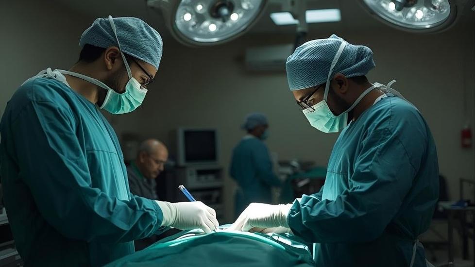Medici in sala operatoria (foto d'archivio)