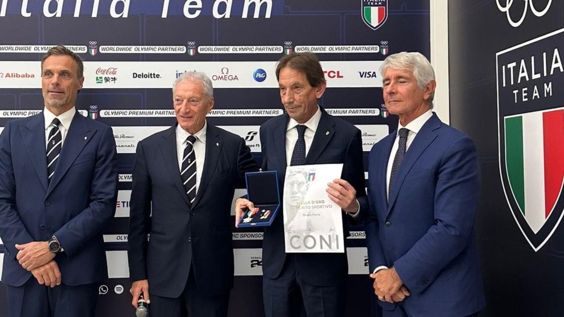A Bruno Perra la Stella d’oro al merito sportivo del Coni