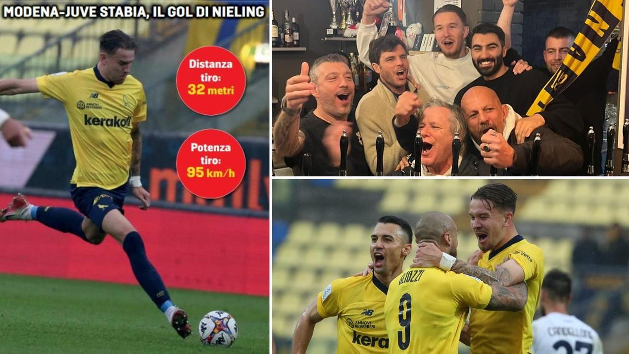 Bryant Nieling, il gol alla Juve Stabia e la festa
