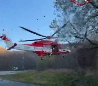 Madre e figlia si perdono sul Ventasso, recuperate con l’elicottero dei vigili del fuoco