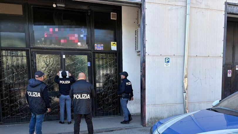 L'intervento degli agenti