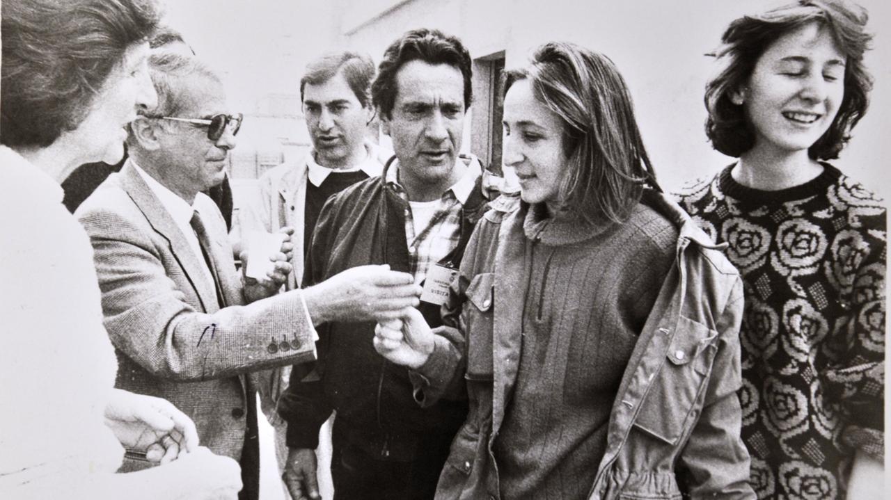 
	Cristina Berardi il giorno della liberazione il 19 ottobre 1987 dopo 121 giorni nella mani dei sequestratori

