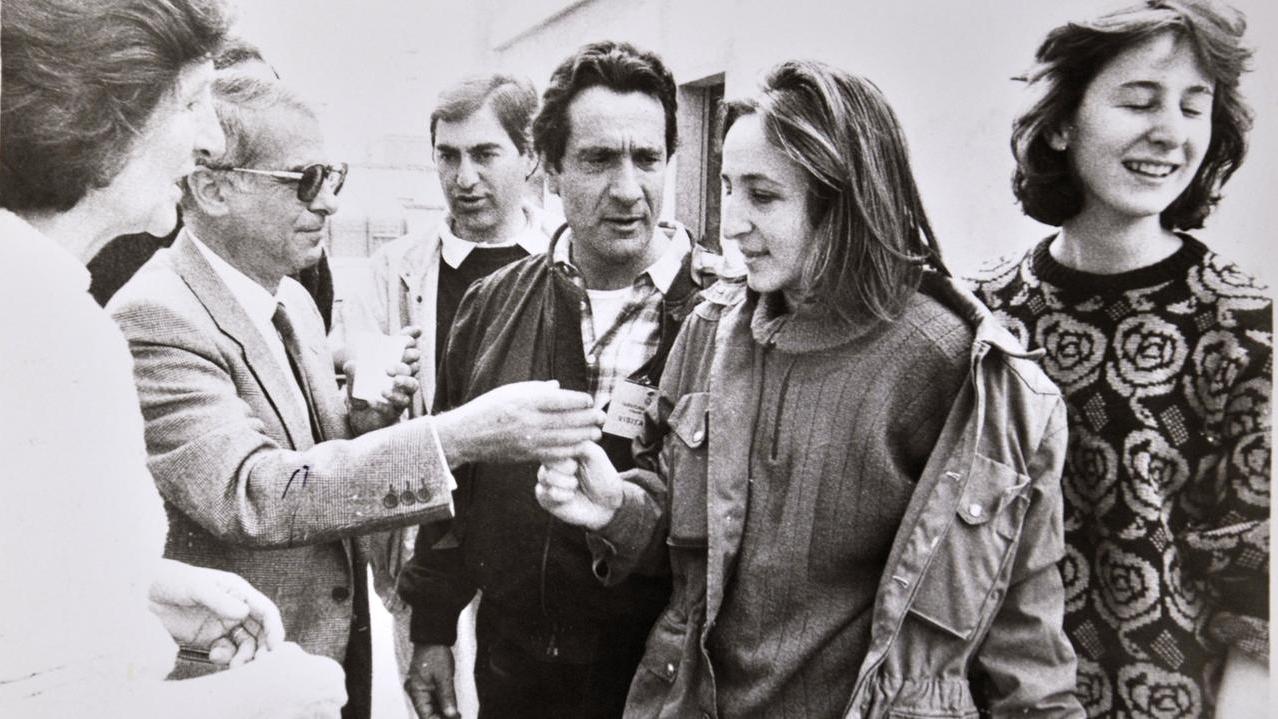 Cristina Berardi il giorno della liberazione il 19 ottobre 1987 dopo 121 giorni nella mani dei sequestratori