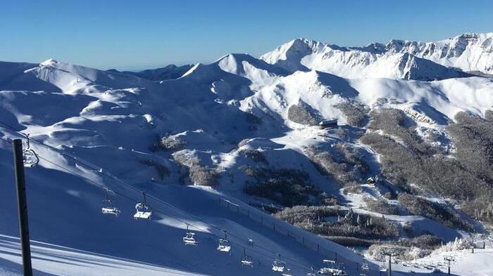 Uno scorcio innevato