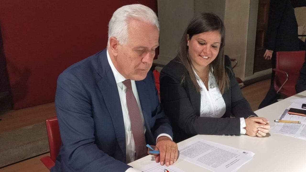 Eugenio Giani e Alessandra Nardini