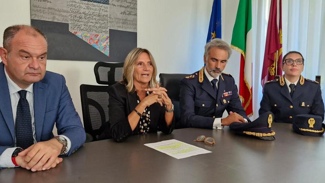 Da sinistra Antonio Nicolli, Rosanna Lavezzaro, Roberto Cilona, Andreana Caruso