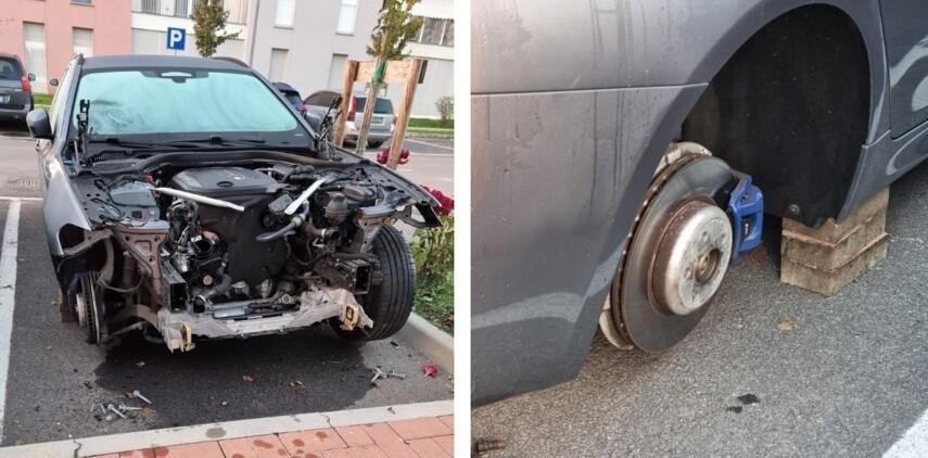 
	La Bmw depredata

