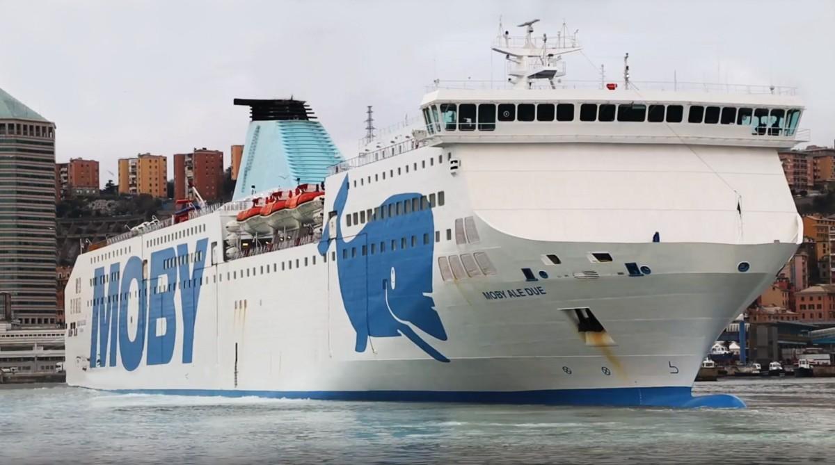 Moby mette in vendita cinque traghetti: base d’asta 230 milioni