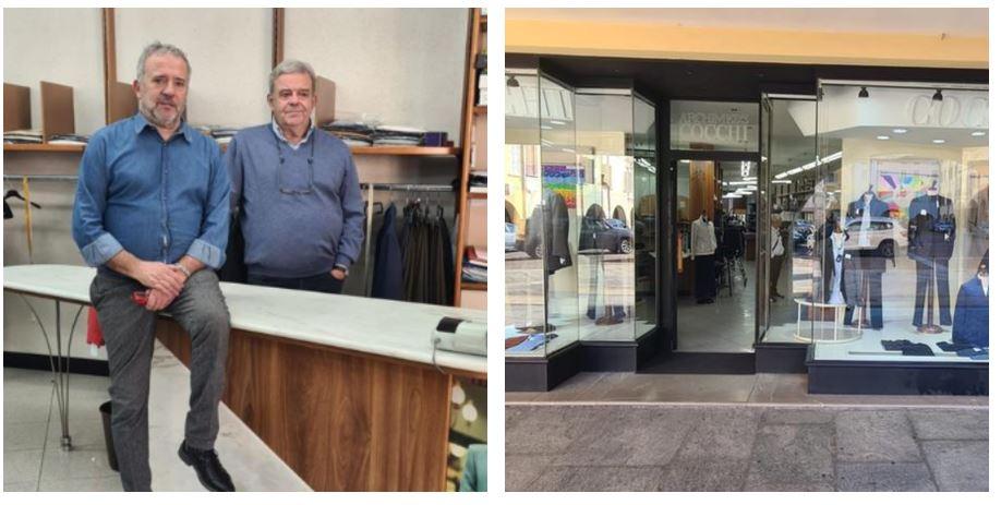 Il negozio di vestiti “Archimede Cocchi” di Scandiano chiude dopo 80 anni