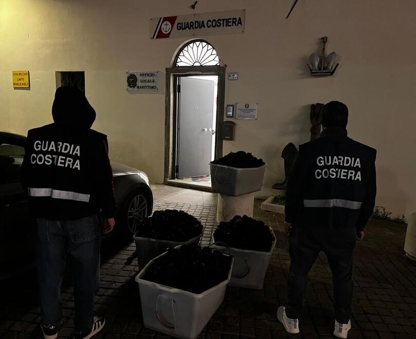 L'operazione della Guardia costiera