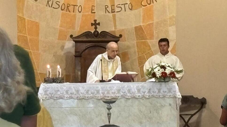 Qui nell'ultima messa officiata