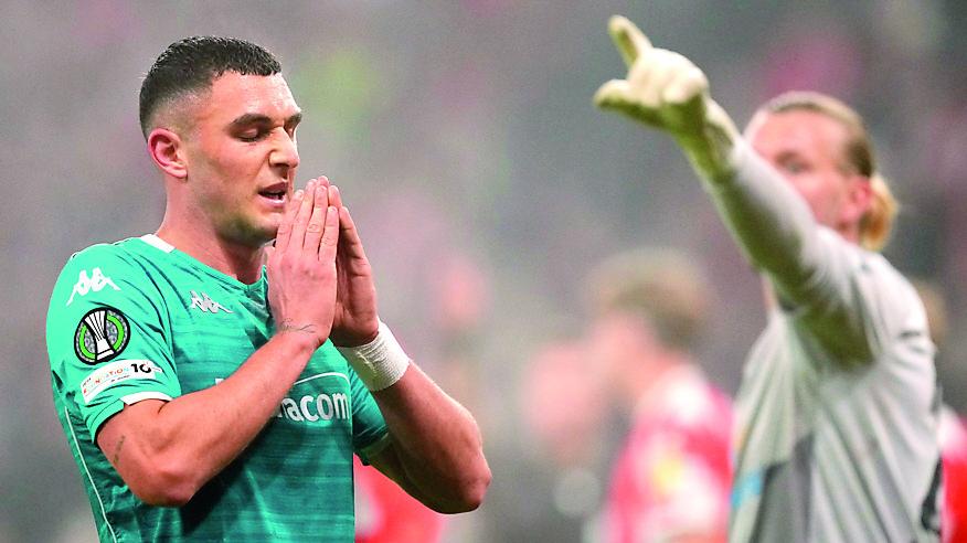 Roberto Piccoli ha fallito una ghiotta occasione col Mainz