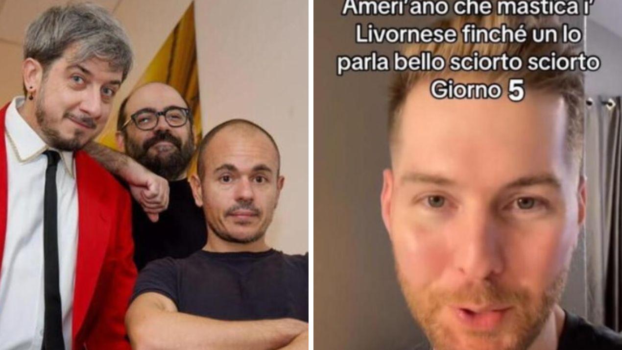 Steve l’americano che spopola sul web con le gag in livornese imitando Ruffini
