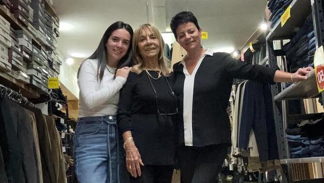 Lo staff del negozio: Giulia Bartalini, Maria Paola Scheggi e Francesca Teodorani